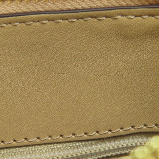 MICHAEL KORS Handbag leather beige 2WAY Women Used Authentic