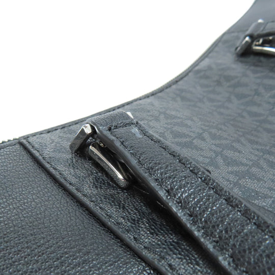 MICHAEL KORS Tote Bag PVC black MK signature