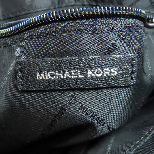 MICHAEL KORS Tote Bag PVC black MK signature