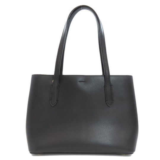 COACH Handbag F73277 leather black 2WAY Women Used Authentic