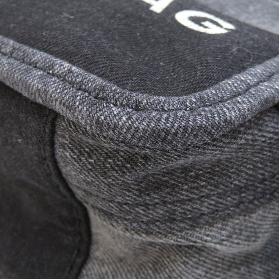 MARC JACOBS Shoulder Bag denim black the camera bag Women Used Authentic