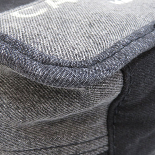 MARC JACOBS Shoulder Bag denim black the camera bag Women Used Authentic