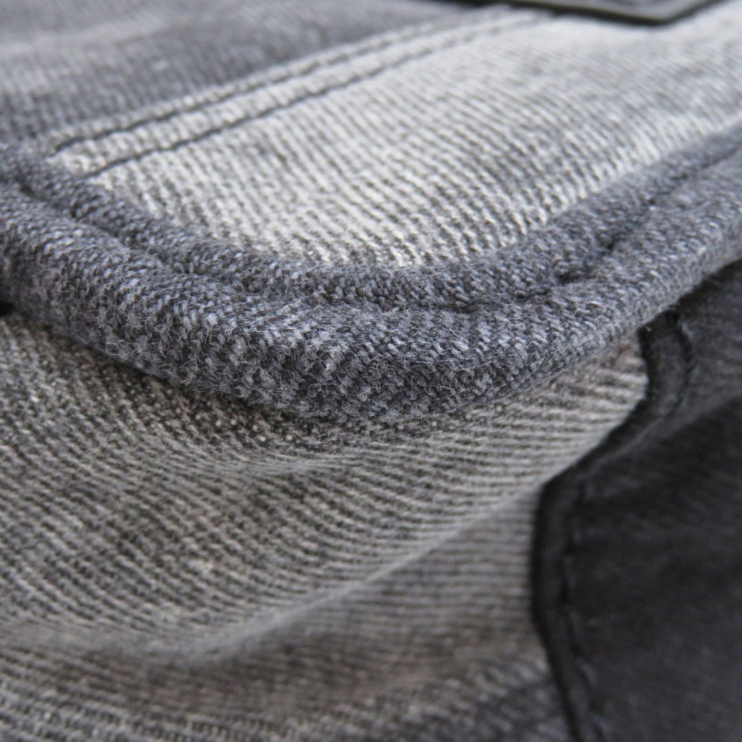 MARC JACOBS Shoulder Bag denim black the camera bag Women Used Authentic