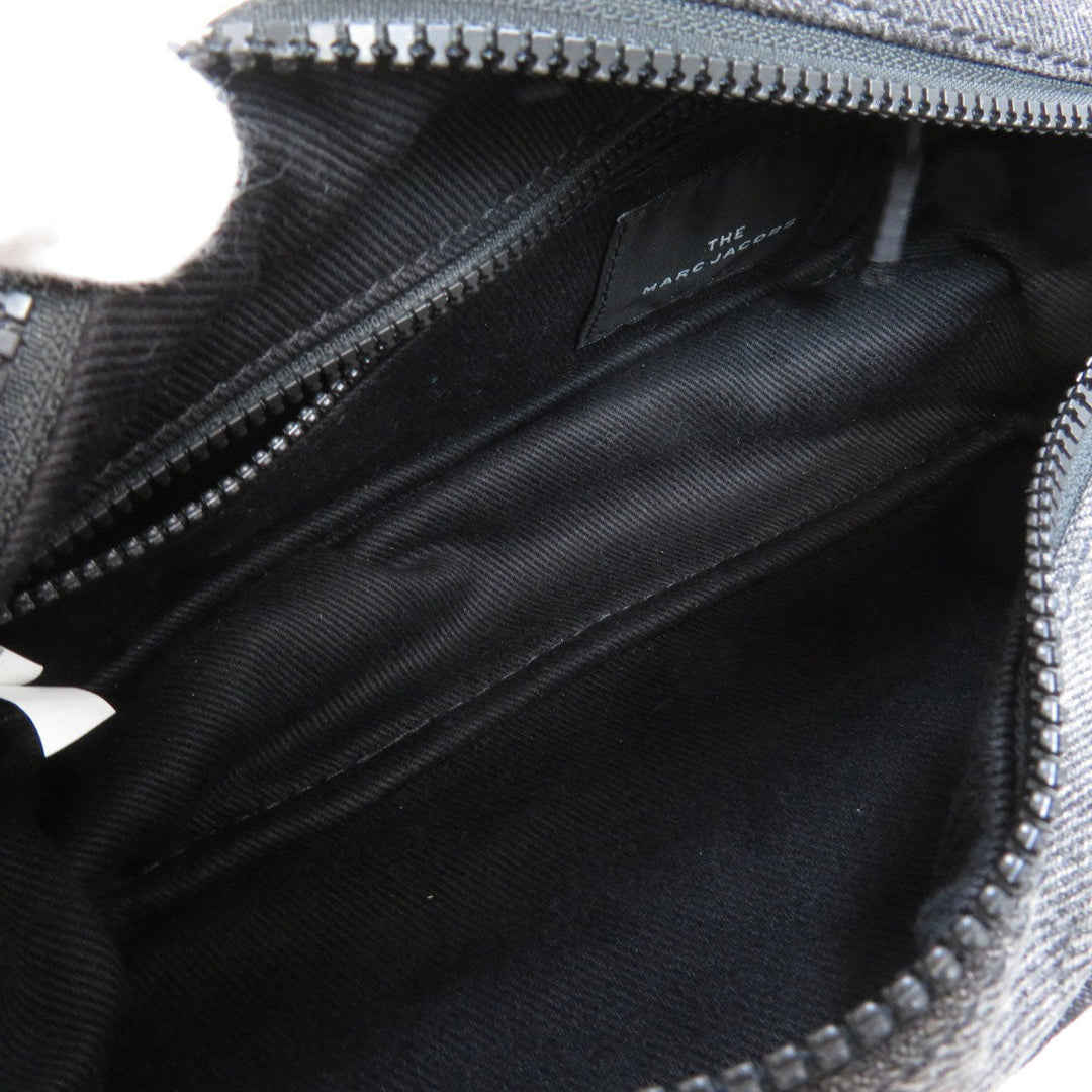 MARC JACOBS Shoulder Bag denim black the camera bag Women Used Authentic