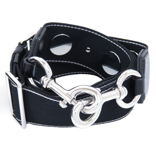 MARC JACOBS Shoulder Bag denim black the camera bag Women Used Authentic