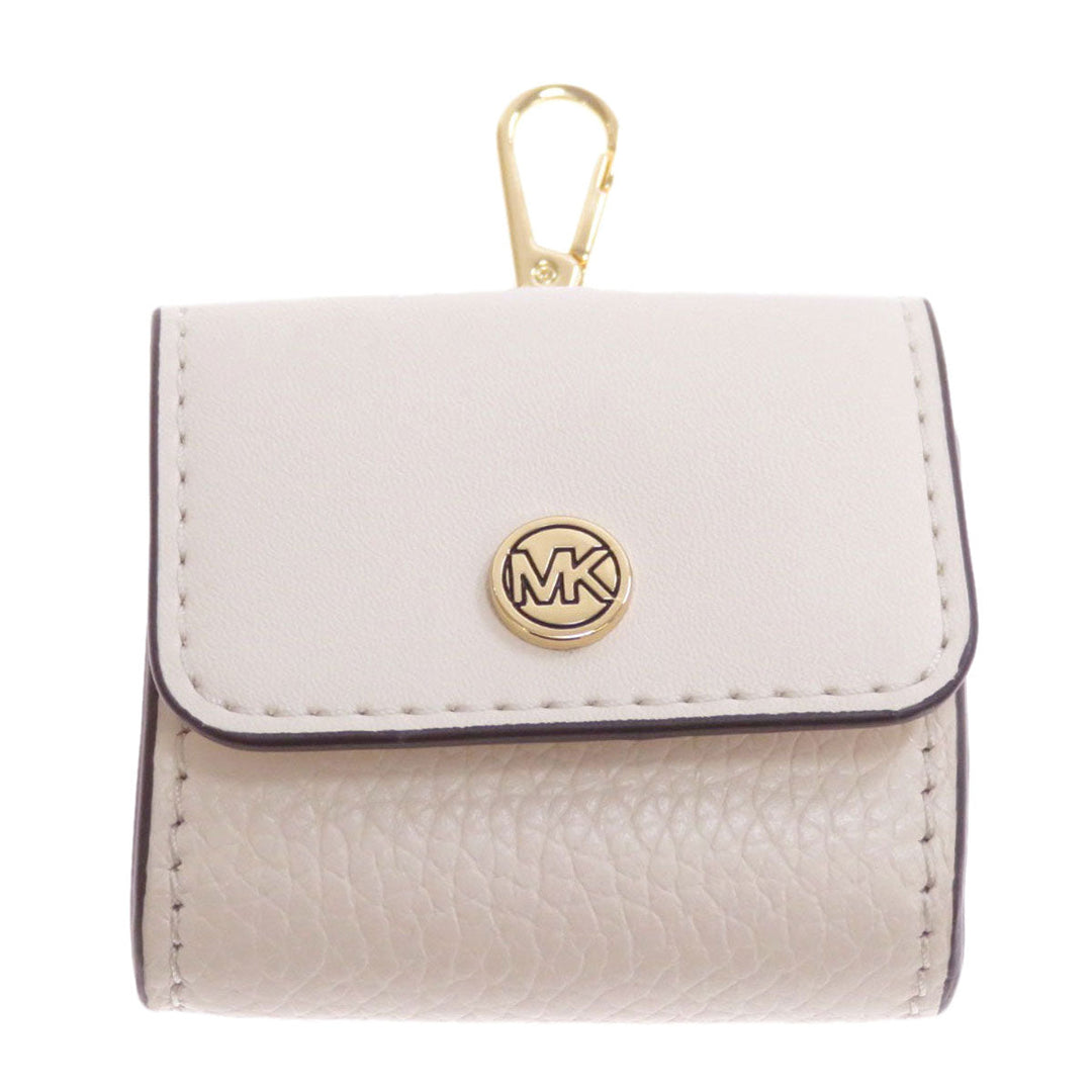 MICHAEL KORS Handbag leather white 2WAY Women Used Authentic
