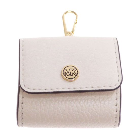 MICHAEL KORS Handbag leather white 2WAY Women Used Authentic