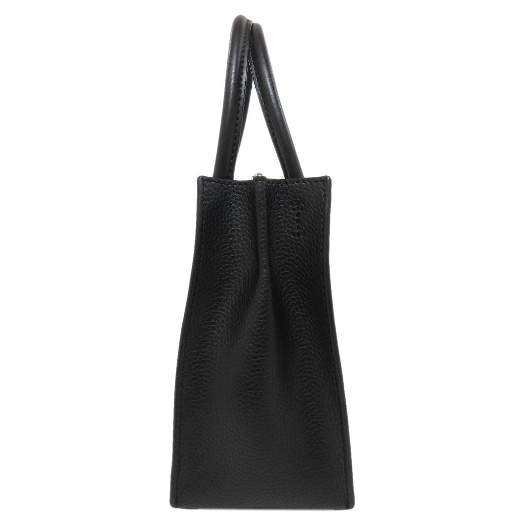 MICHAEL KORS Handbag leather black 2WAY Women Used Authentic