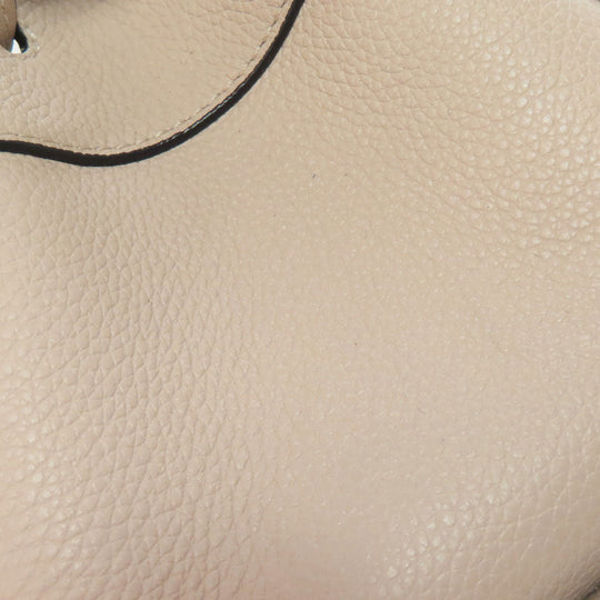 LOEWE Handbag Calfskin beige Mini Hammock 2WAY