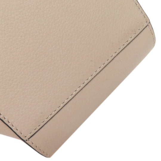 LOEWE Handbag Calfskin beige Mini Hammock 2WAY