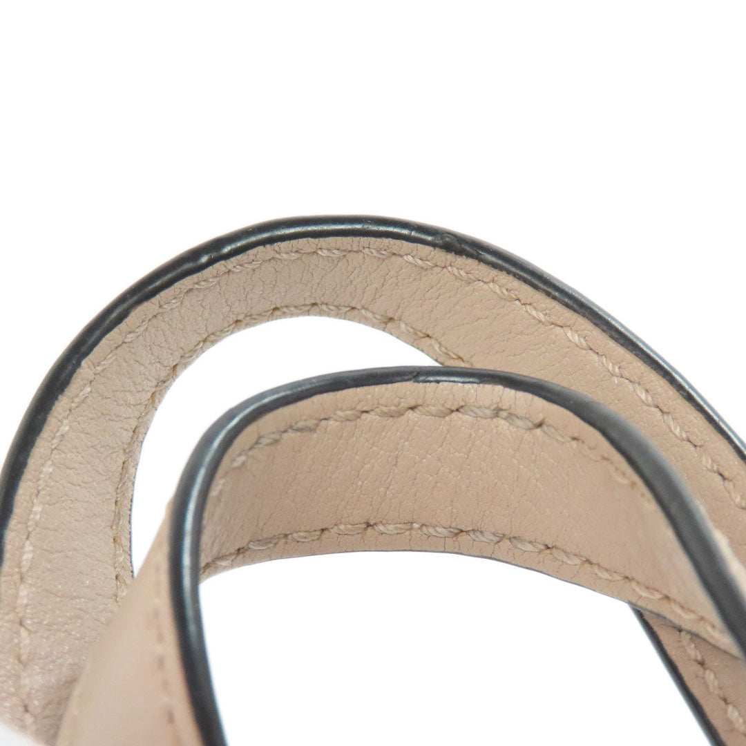 LOEWE Handbag Calfskin beige Mini Hammock 2WAY