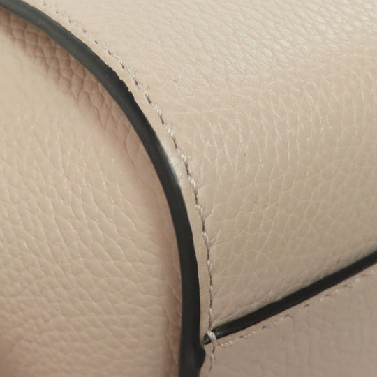 LOEWE Handbag Calfskin beige Mini Hammock 2WAY