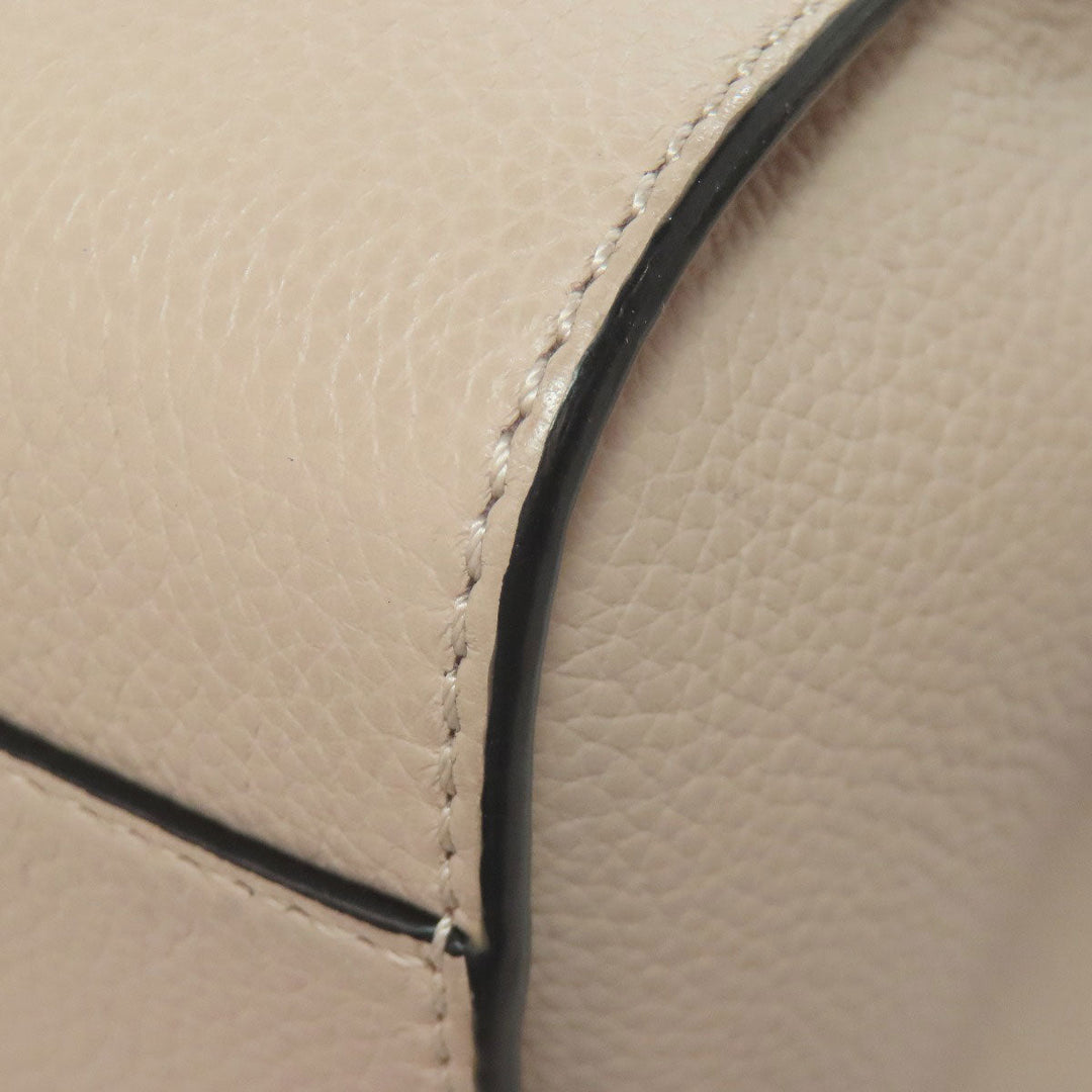 LOEWE Handbag Calfskin beige Mini Hammock 2WAY