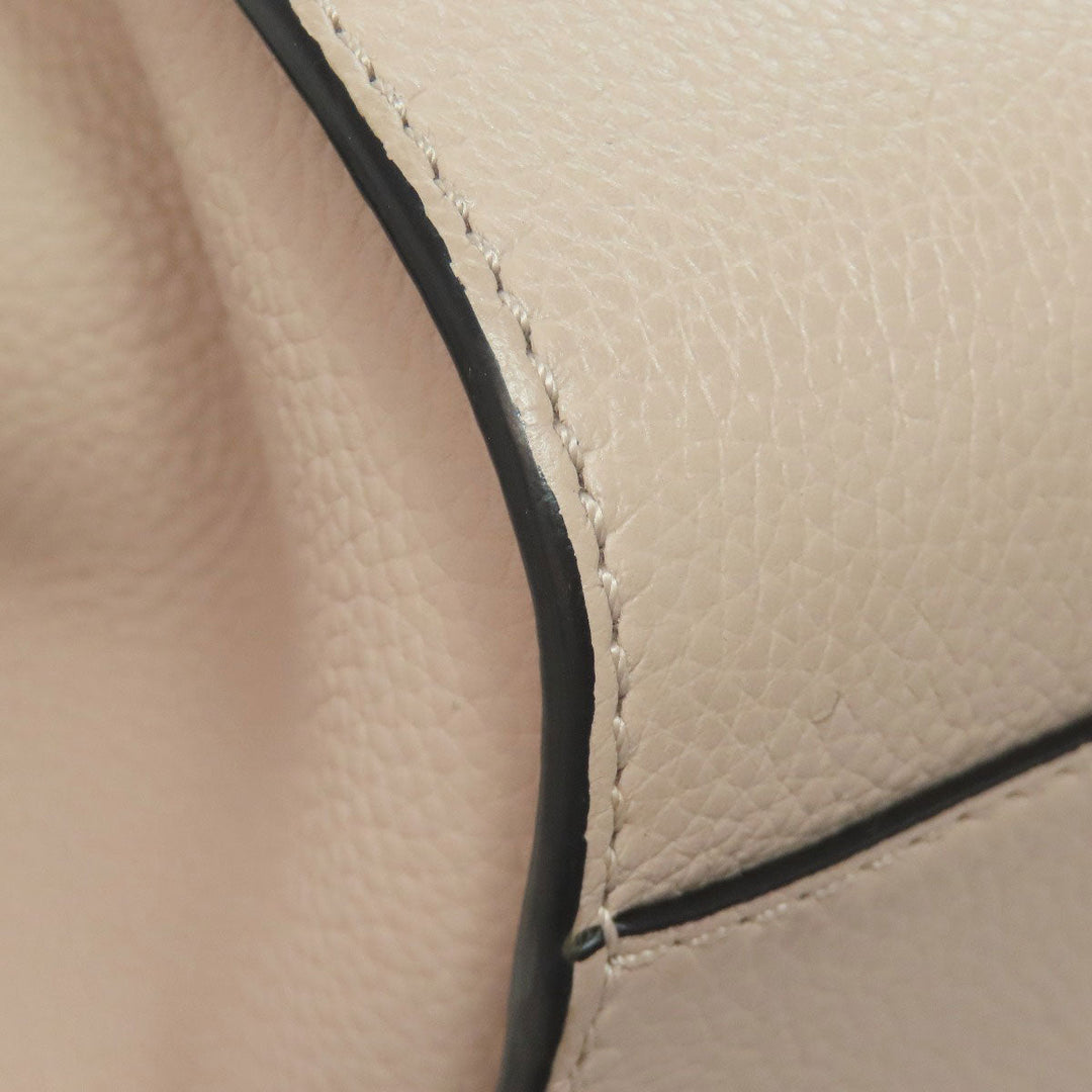 LOEWE Handbag Calfskin beige Mini Hammock 2WAY