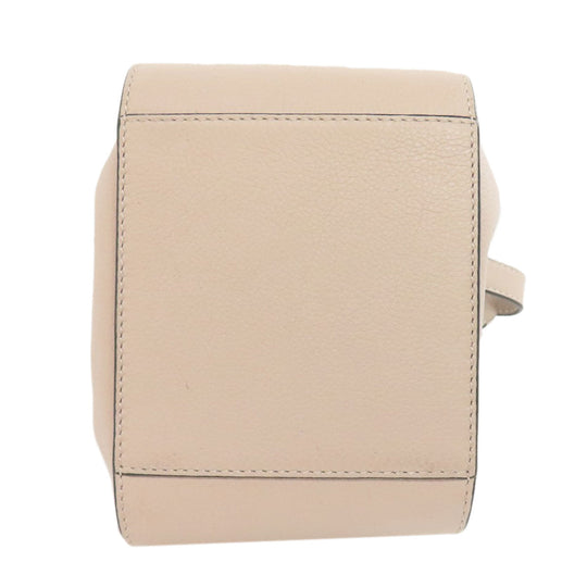 LOEWE Handbag Calfskin beige Mini Hammock 2WAY