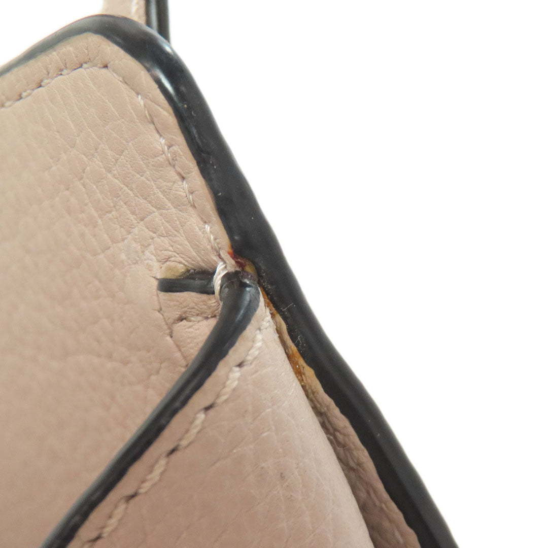 LOEWE Handbag Calfskin beige Mini Hammock 2WAY