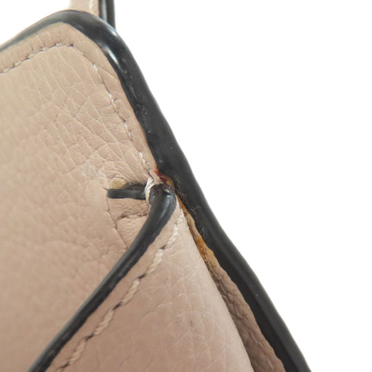 LOEWE Handbag Calfskin beige Mini Hammock 2WAY