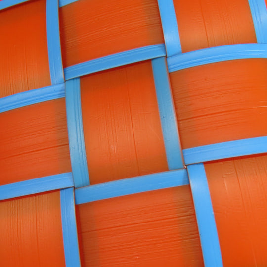 MARNI Handbag PVC Orange Basket bag Women Used Authentic