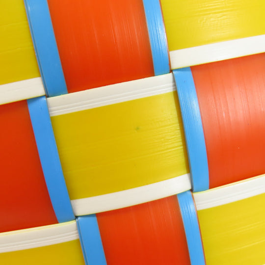 MARNI Handbag PVC Orange Basket bag Women Used Authentic