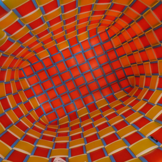 MARNI Handbag PVC Orange Basket bag Women Used Authentic