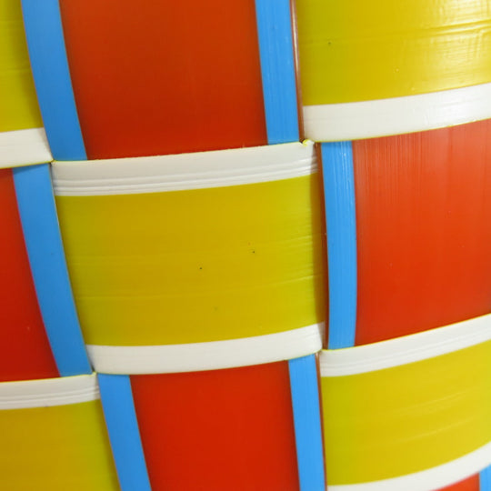 MARNI Handbag PVC Orange Basket bag Women Used Authentic