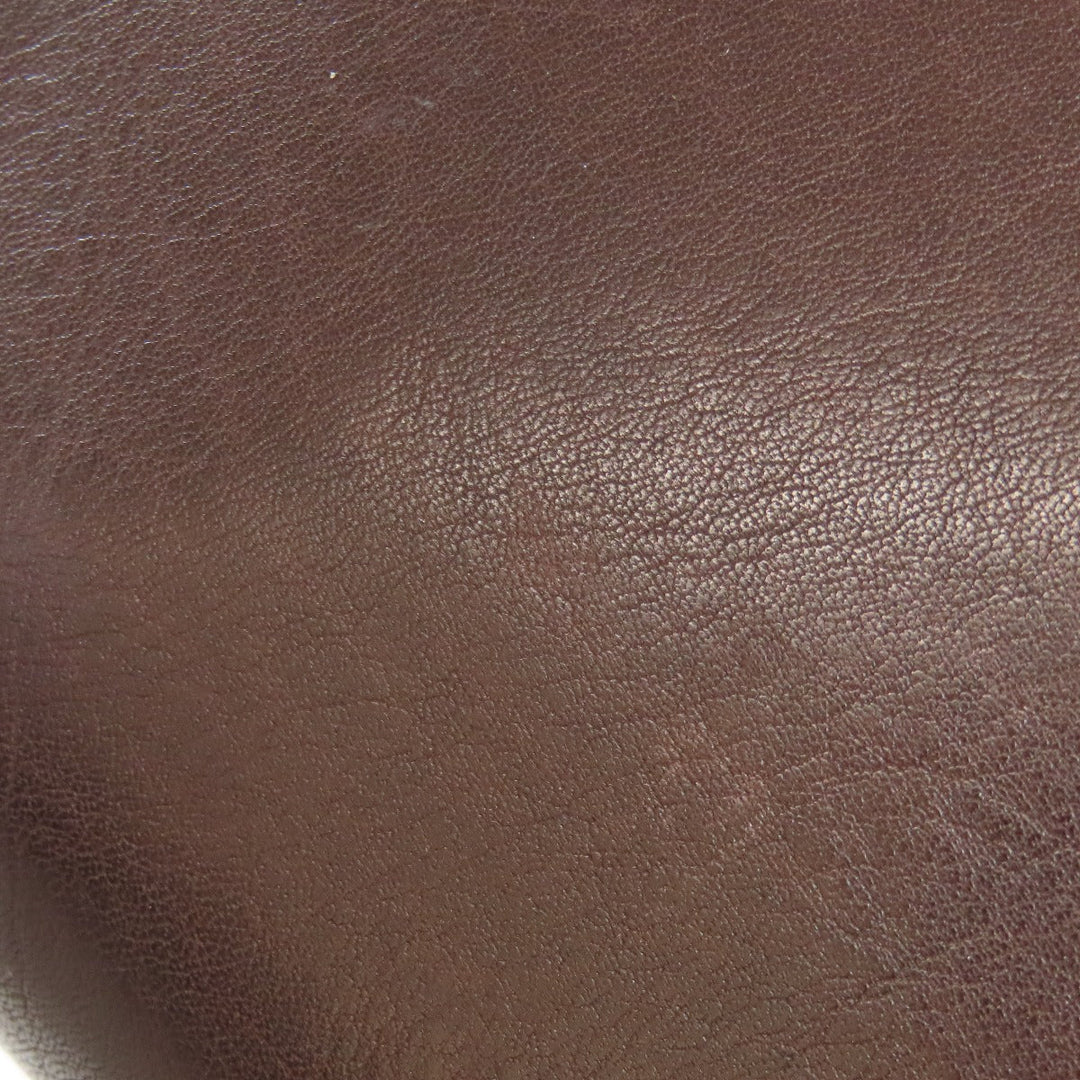 COACH Backpack 36229 leather Brown Academy Backpack with Whipstitch