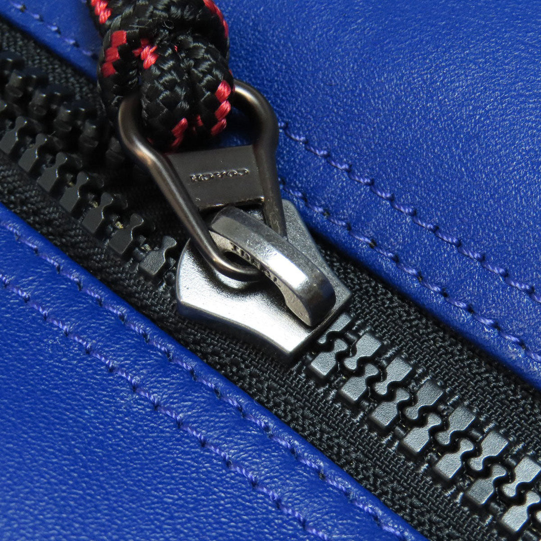 COACH Backpack 78830 PVC blue Pacer Women(Unisex) Used Authentic