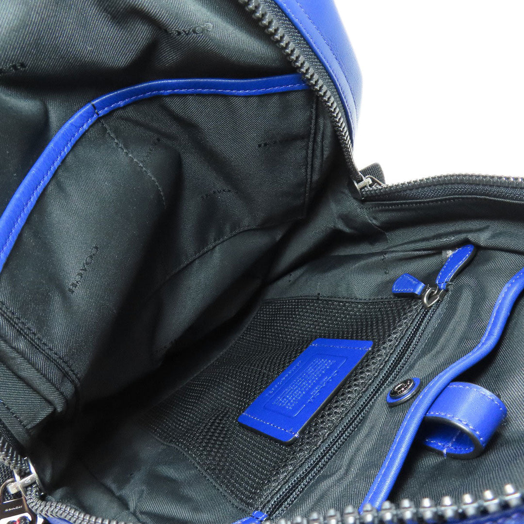 COACH Backpack 78830 PVC blue Pacer Women(Unisex) Used Authentic