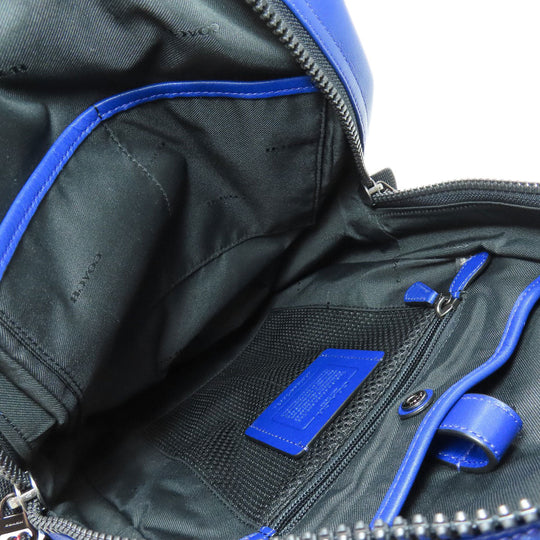 COACH Backpack 78830 PVC blue Pacer Women(Unisex) Used Authentic