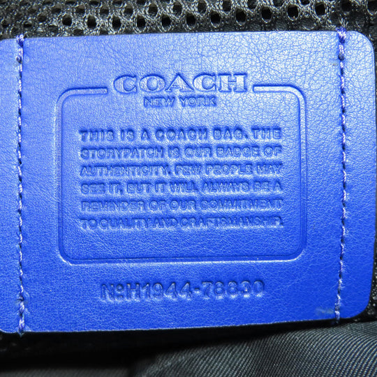 COACH Backpack 78830 PVC blue Pacer Women(Unisex) Used Authentic