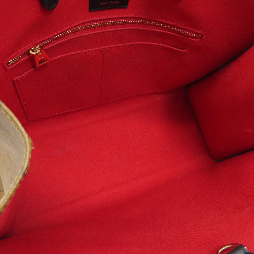 LOUIS VUITTON Tote Bag M45321 Giant monogram canvas Brown On the Go MM Women(Unisex) Used Authentic