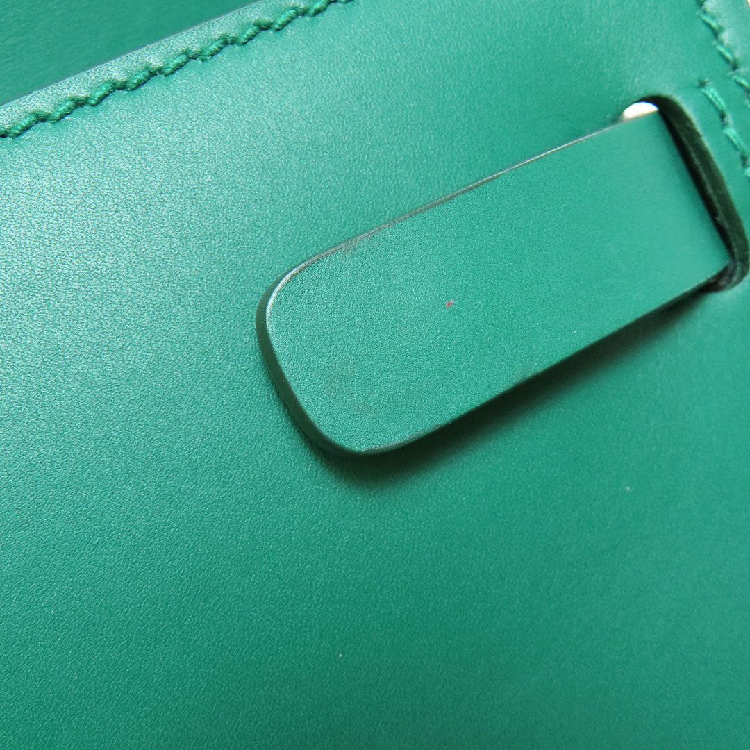 DOLCE&GABBANA Handbag leather green Sicily 62 2WAY Women Used Authentic