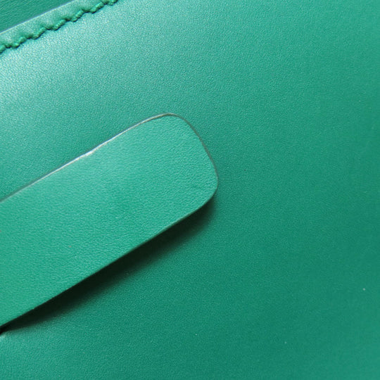 DOLCE&GABBANA Handbag leather green Sicily 62 2WAY Women Used Authentic