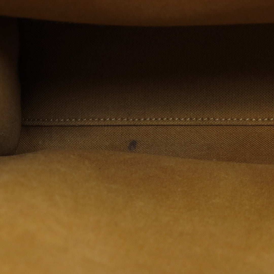 CELINE Tote Bag PVC Brown Vertical Hippo Triomphe