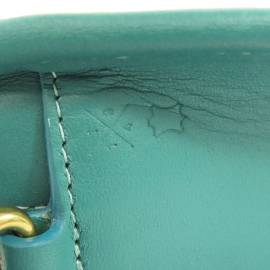 COACH Shoulder Bag 110 PVC Brown Signature Women Used Authentic