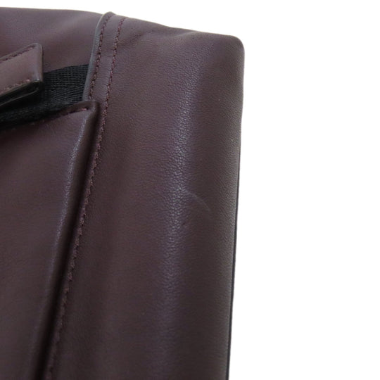 COACH Handbag 37954 leather Red Rivington Bike Bag 2WAY Women Used Authentic