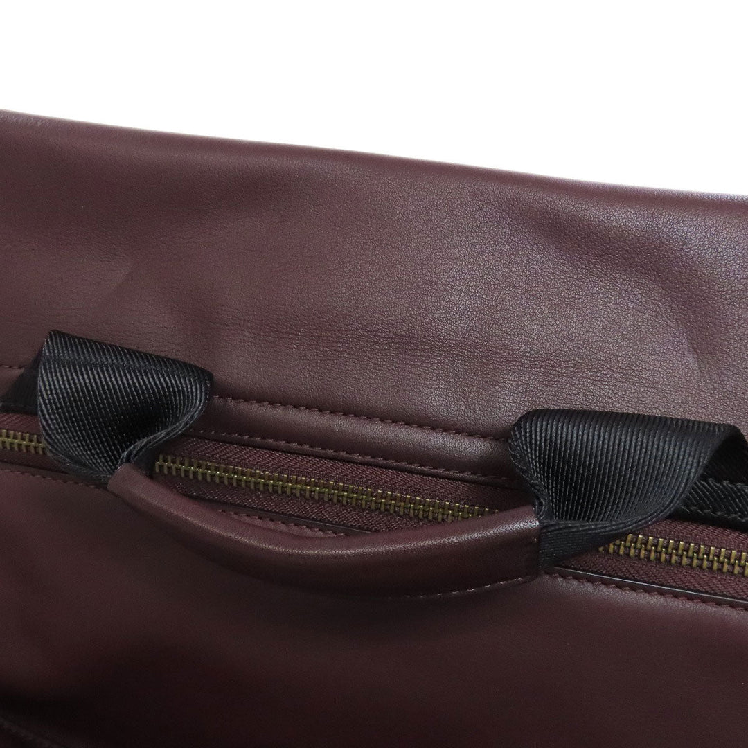 COACH Handbag 37954 leather Red Rivington Bike Bag 2WAY Women Used Authentic