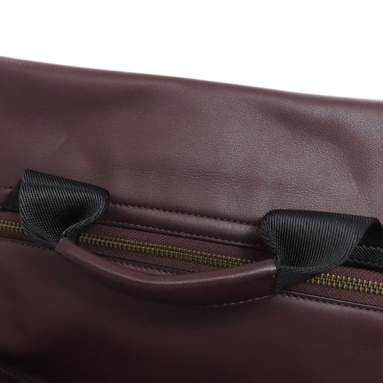 COACH Handbag 37954 leather Red Rivington Bike Bag 2WAY Women Used Authentic