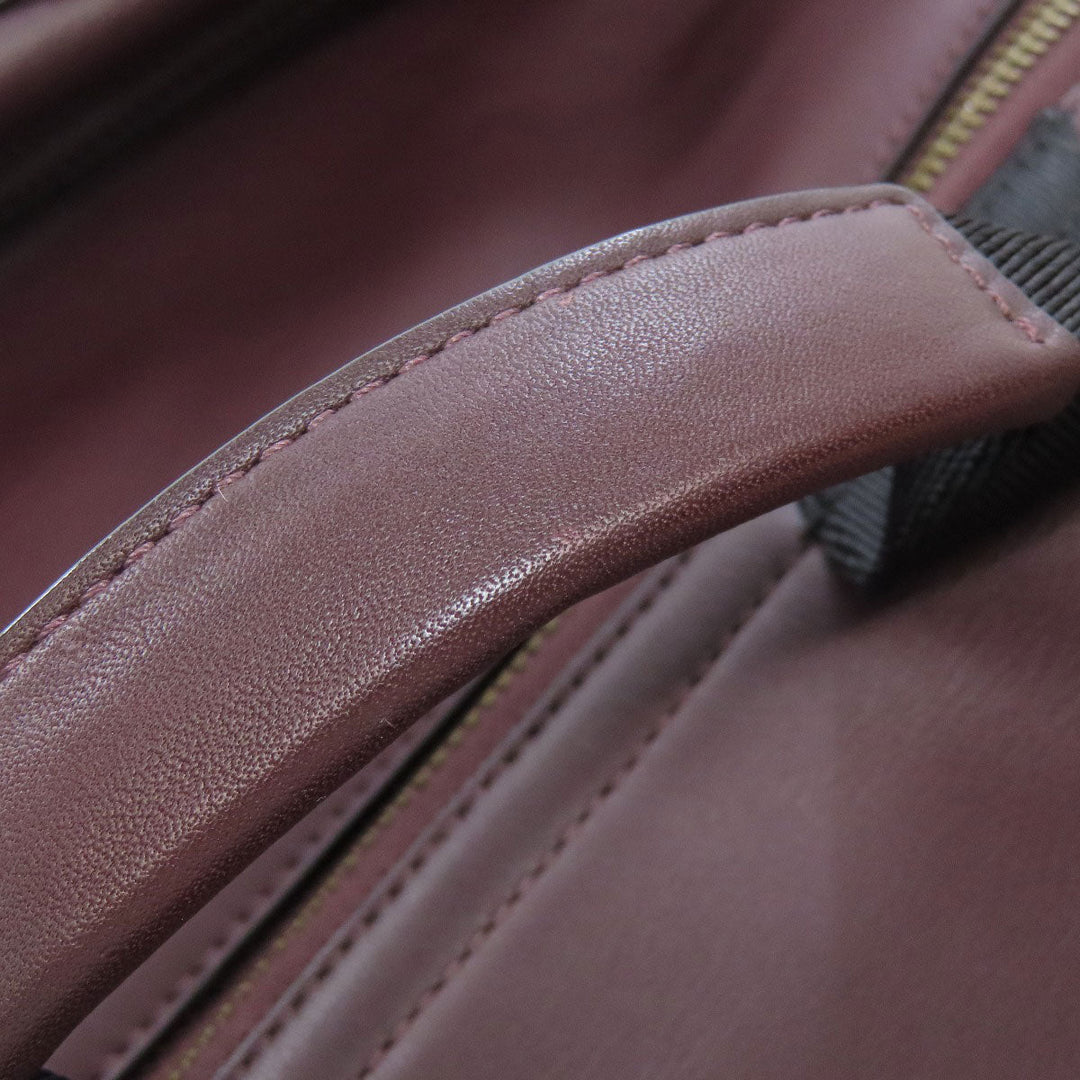 COACH Handbag 37954 leather Red Rivington Bike Bag 2WAY Women Used Authentic