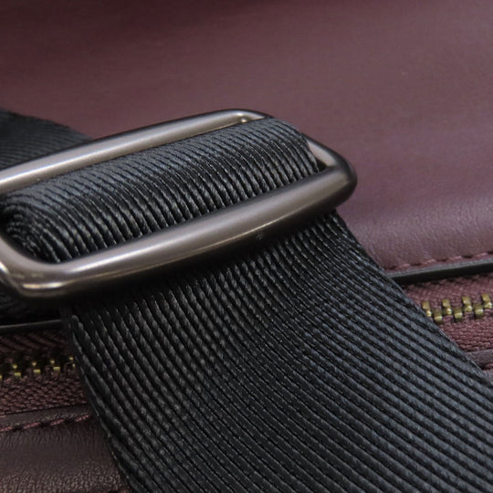 COACH Handbag 37954 leather Red Rivington Bike Bag 2WAY Women Used Authentic