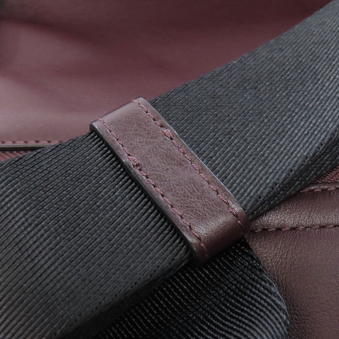 COACH Handbag 37954 leather Red Rivington Bike Bag 2WAY Women Used Authentic