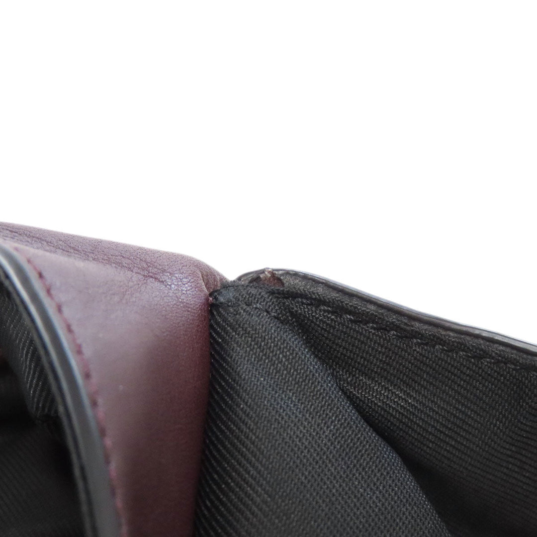 COACH Handbag 37954 leather Red Rivington Bike Bag 2WAY Women Used Authentic