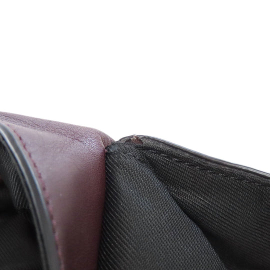 COACH Handbag 37954 leather Red Rivington Bike Bag 2WAY Women Used Authentic