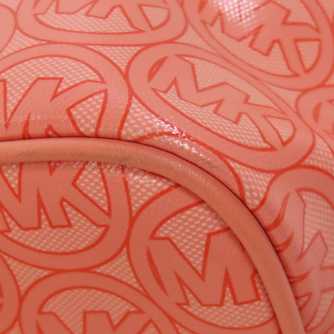 MICHAEL KORS Handbag PVC pink Jodie Women Used Authentic