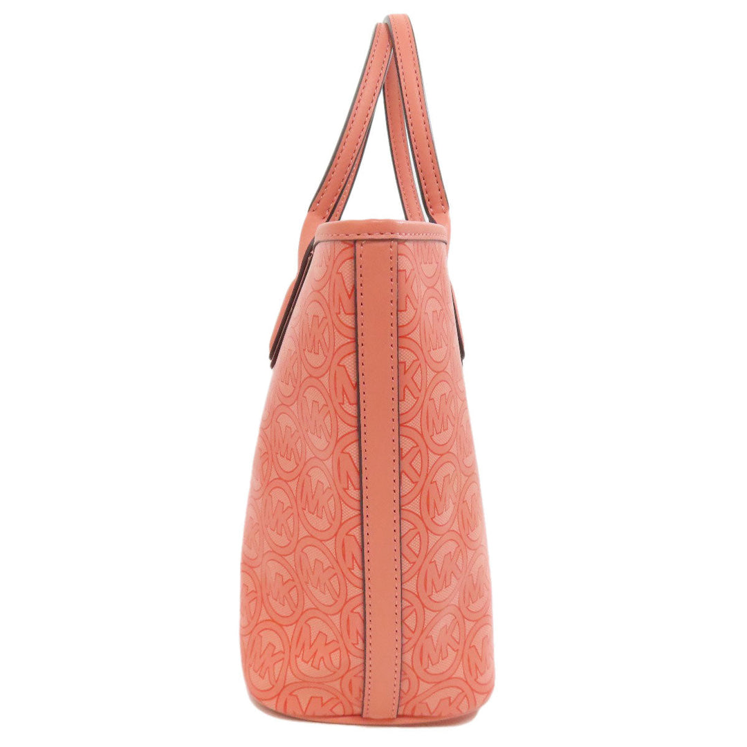 MICHAEL KORS Handbag PVC pink Jodie Women Used Authentic