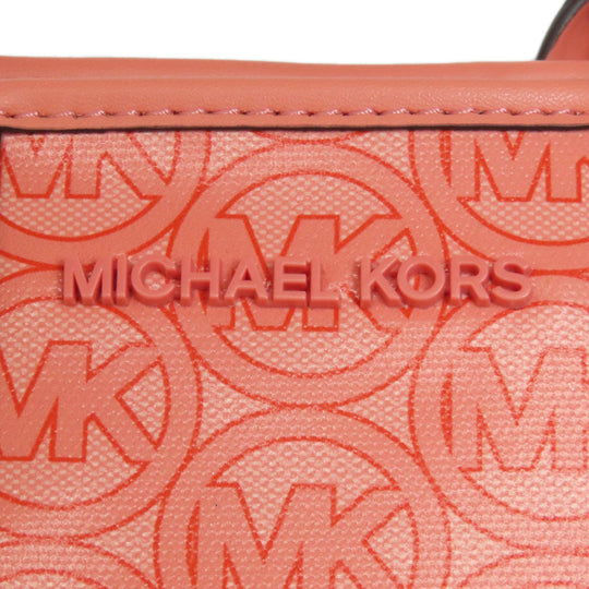 MICHAEL KORS Handbag PVC pink Jodie Women Used Authentic