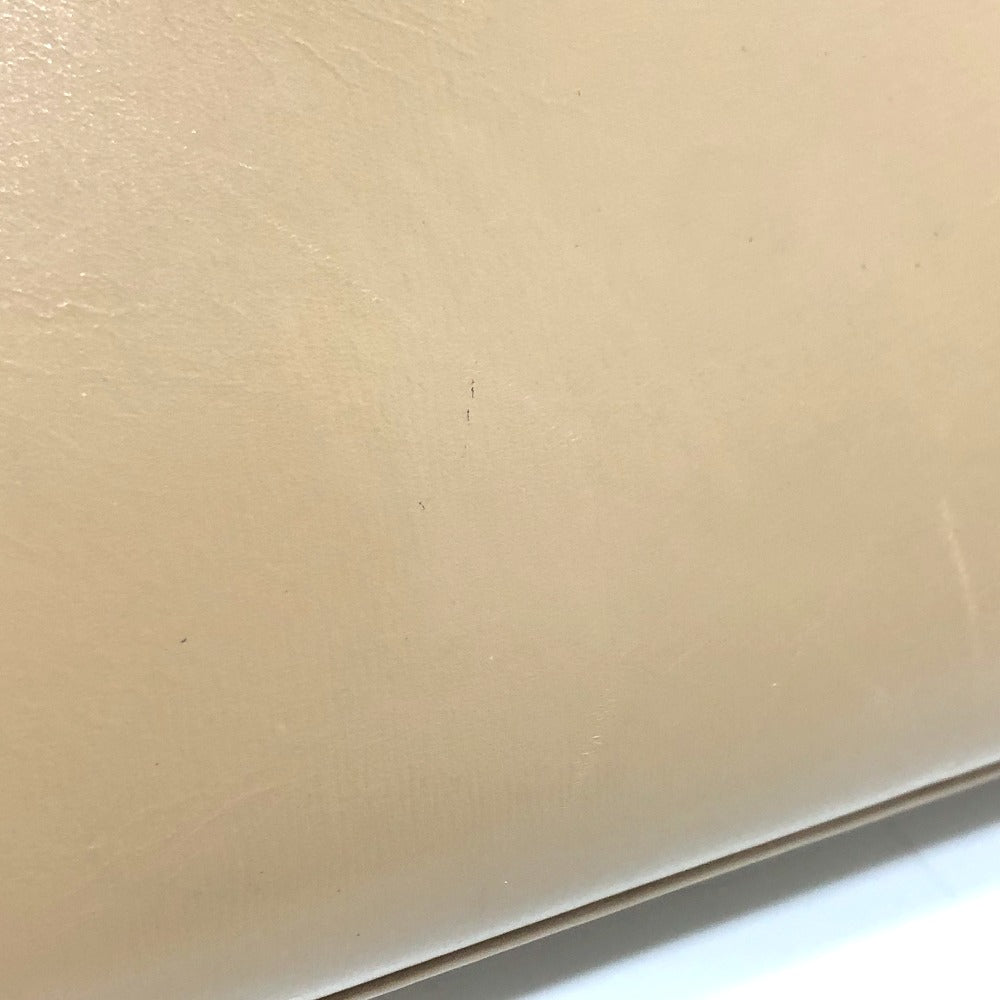 GUCCI Handbag leather beige Lock Women Secondhand Authentic