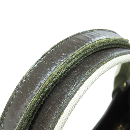 LOUIS VUITTON Tote Bag M92327 Monogram mini green Suck Catlin Women Used Authentic