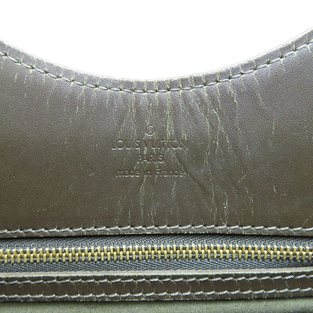 LOUIS VUITTON Tote Bag M92327 Monogram mini green Suck Catlin Women Used Authentic