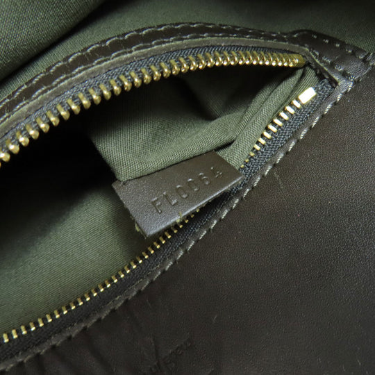 LOUIS VUITTON Tote Bag M92327 Monogram mini green Suck Catlin Women Used Authentic